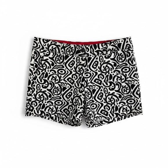 Women’s Black and White Shorts by Isaac Mizrahi Size 12 New with Tags - Picture 5 of 7
